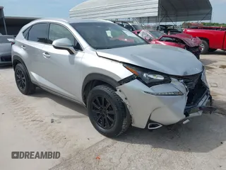 2017 Lexus NX 200t with VIN JTJYARBZXH2057190, listed as a IAAI auction lot 42239381 with 91,260 mi miles and . Bid and sale history available at DreamBid. Image 1.