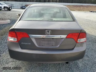 2010 Honda Civic Sdn LX with VIN 19XFA1F59AE021096, listed as a Copart auction lot 51056695 with 189,120 mi miles and Salvage Title. Bid and sale history available at carsss.com. Image 6.