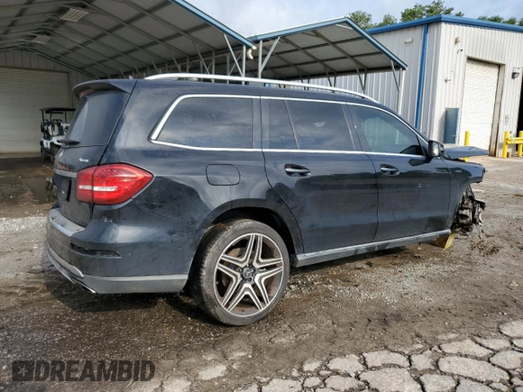 2019 Mercedes-Benz GLS 450 z VIN 4JGDF6EE1KB228423, wystawiony jako Copart lot #58850685 z przebiegiem 124 515 mil mil oraz Szkoda całkowita • Salvage title. Historia ofert i sprzedaży dostępna na DreamBid. Obrazek 3.