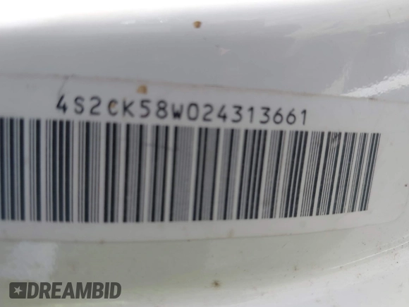 2002 Isuzu Rodeo S с VIN 4S2CK58W024313661, выставлен на аукционе IAAI как лот 42305564 с пробегом 174 949 миль миль и . История ставок и продаж доступна на DreamBid. Изображение 9.