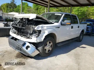 2010 Ford F-150 XL with VIN 1FTEW1C80AFA70138, listed as a Copart auction lot 53135735 with 209,803 mi miles and Salvage Title. Bid and sale history available at carsss.com. Image 1.