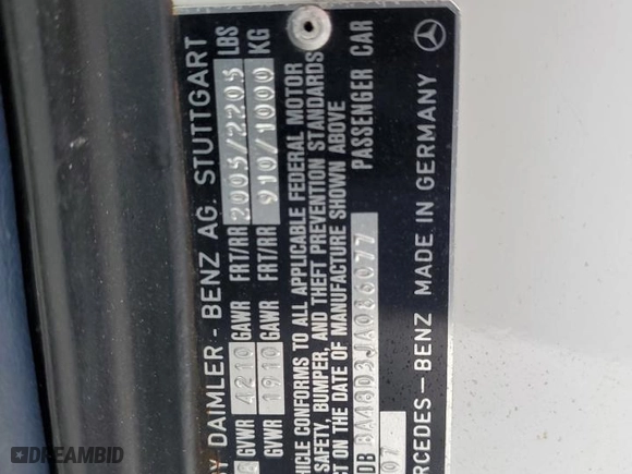 1988 Mercedes-Benz 560 Series 560SL with VIN WDBBA48D3JA086077, listed as a Copart auction lot 77017824 with 169,123 mi miles and Salvage Title. Bid and sale history available at carsss.com. Image 13.