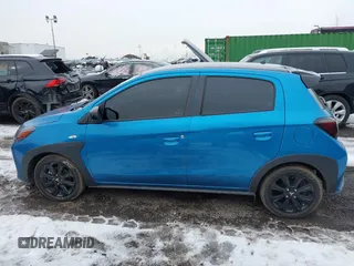 2023 Mitsubishi Mirage Black Edition with VIN ML32AWHJ6PH002758, listed as a IAAI auction lot 41499694 with 47,331 mi miles and . Bid and sale history available at DreamBid. Image 14.
