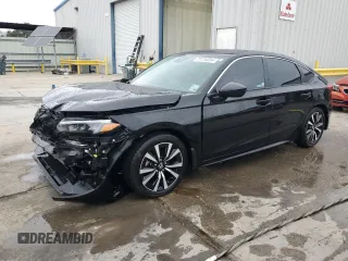 2024 Honda Civic EX-L z VIN 19XFL1H74RE001908, wystawiony jako Copart lot #79726054 z przebiegiem 30 683 mil mil oraz Szkoda całkowita • Salvage title. Historia ofert i sprzedaży dostępna na DreamBid. Obrazek 1.