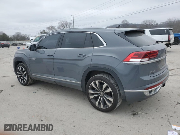 2022 Volkswagen Atlas SEL Premium R-Line с VIN 1V2FE2CA7NC218680, выставлен на аукционе Copart как лот 43991505 с пробегом 54 471 миль миль и Чистый • Clean title. История ставок и продаж доступна на DreamBid. Изображение 2.