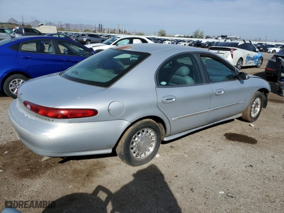1996 Mercury Sable LS with VIN 1MELM53S7TA600376, listed as a Copart auction lot 45529455 with 184,855 mi miles and Salvage Title. Bid and sale history available at carsss.com. Image 3.