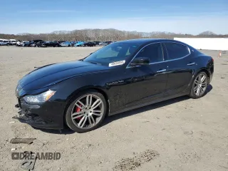 2015 Maserati Ghibli S Q4 with VIN ZAM57RTA0F1143524, listed as a Copart auction lot 48934855 with 94,311 mi miles and Clean Title. Bid and sale history available at carsss.com. Image 1.