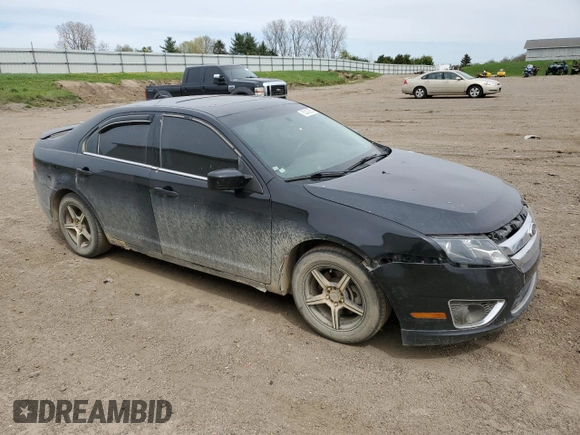 2010 Ford Fusion SE with VIN 3FAHP0HA0AR355124, listed as a Copart auction lot 55243265 with 196,070 mi miles and Clean Title. Bid and sale history available at DreamBid. Image 4.