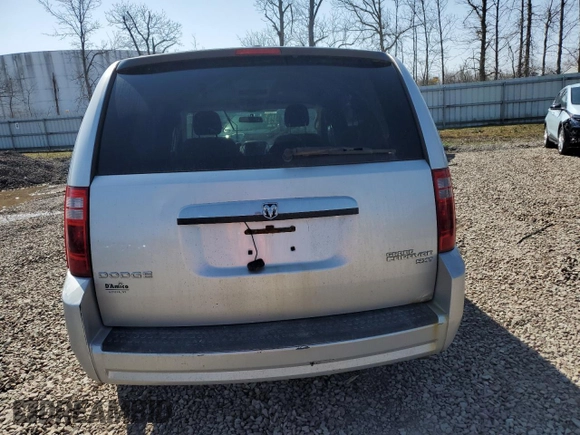 2010 Dodge Grand Caravan with VIN 2D4RN5D11AR475417, listed as a Copart auction lot 54242295 with 155,775 mi miles and Salvage Title. Bid and sale history available at DreamBid. Image 6.