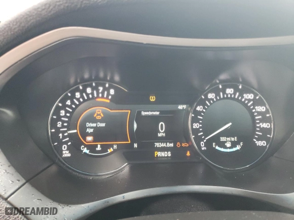 2020 Lincoln MKZ Standard with VIN 3LN6L5A9XLR603954, listed as a Copart auction lot 81637174 with 76,344 mi miles and Salvage Title. Bid and sale history available at carsss.com. Image 9.