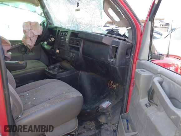 2017 Chevrolet Express Cargo with VIN 1GCZGHFG9H1143749, listed as a IAAI auction lot 41482229 with 234,220 mi miles and . Bid and sale history available at DreamBid. Image 5.