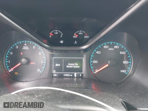 2017 Chevrolet Colorado 2WD WT with VIN 1GCHSBEA9H1244925, listed as a IAAI auction lot 41625452 with 141,503 mi miles. Bid and sale history available at carsss.com. Image 7.