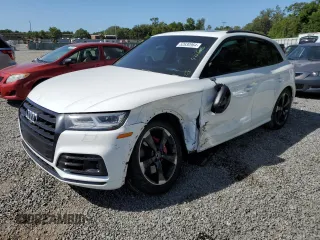 2019 Audi SQ5 Prestige with VIN WA1C4AFY6K2120827, listed as a Copart auction lot 52630964 with 17,684 mi miles and . Bid and sale history available at DreamBid. Image 1.