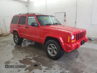 1998 Jeep Cherokee Sport with VIN 1J4FJ68S7WL148034, listed as a Copart auction lot 52436475 with 80,239 mi miles and Salvage Title. Bid and sale history available at carsss.com. Image 4.