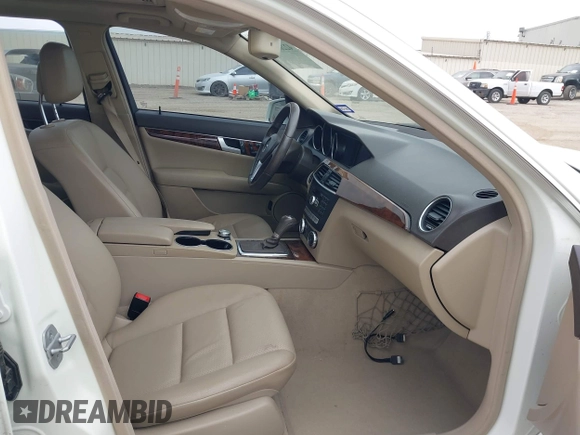 2012 Mercedes-Benz C 250 Sport with VIN WDDGF4HB8CR201306, listed as a IAAI auction lot 42266166 with 138,096 mi miles and . Bid and sale history available at DreamBid. Image 5.