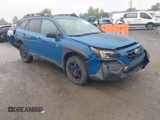 2025 Subaru Outback Wilderness с VIN 4S4BTGUD4S3161499, выставлен на аукционе IAAI как лот 42363961 с пробегом 13 293 миль миль и . История ставок и продаж доступна на DreamBid. Изображение 1.