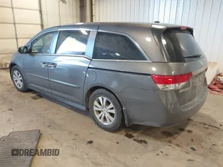 2017 Honda Odyssey SE with VIN 5FNRL5H33HB011792, listed as a IAAI auction lot 41718016 with 82,888 mi miles and . Bid and sale history available at carsss.com. Image 3.