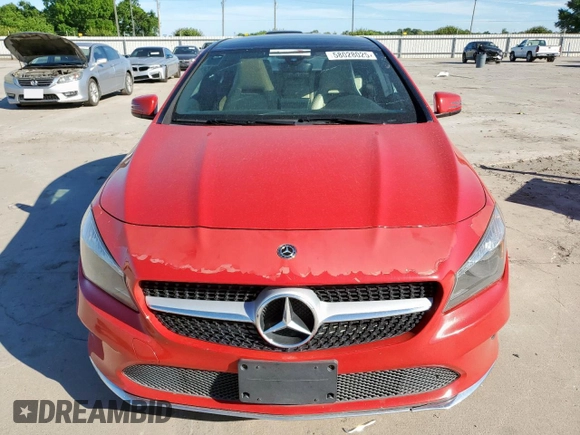 2018 Mercedes-Benz CLA 250 z VIN WDDSJ4EBXJN678210, wystawiony jako Copart lot #58028025 z przebiegiem 192 114 mil mil oraz Czysty tytuł • Clean title. Historia ofert i sprzedaży dostępna na DreamBid. Obrazek 5.