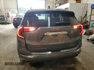 2018 GMC Terrain Denali with VIN 3GKALXEX7JL200456, listed as a Copart auction lot 61207975 with 91,028 mi miles and Salvage title. Bid and sale history available at DreamBid. Image 6.