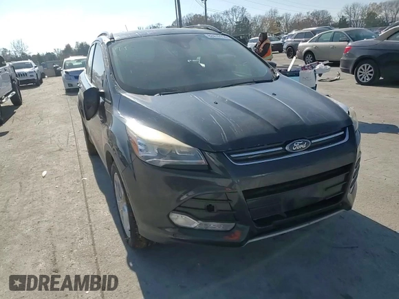 2015 Ford Escape Titanium with VIN 1FMCU0J9XFUB45185, listed as a Copart auction lot 82415114 with 272,818 mi miles and Salvage Title. Bid and sale history available at DreamBid. Image 12.
