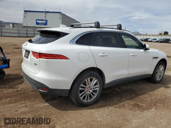 2017 Jaguar F-PACE 20d Prestige with VIN SADCK2BN3HA094672, listed as a Copart auction lot 49920325 with 97,323 mi miles and Clean Title. Bid and sale history available at carsss.com. Image 3.