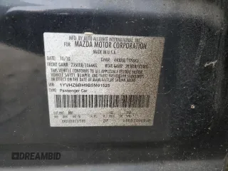 2011 Mazda Mazda6 i Sport with VIN 1YVHZ8BH9B5M01525, listed as a Copart auction lot 87016724 with 184,388 mi miles and Clean Title. Bid and sale history available at carsss.com. Image 12.