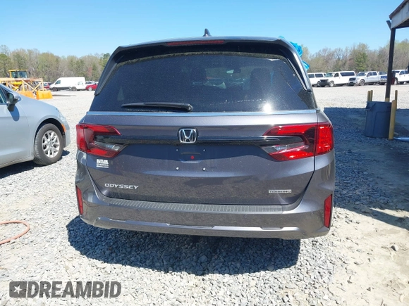 2025 Honda Odyssey Touring z VIN 5FNRL6H84SB028769, wystawiony jako IAAI lot #41856080 z przebiegiem Nie podano mil oraz . Historia ofert i sprzedaży dostępna na DreamBid. Obrazek 15.