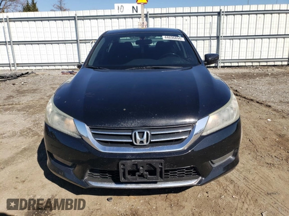 2014 Honda Accord Sport with VIN 1HGCR2F59EA270980, listed as a Copart auction lot 46647434 with 125,736 mi miles and Salvage Title. Bid and sale history available at DreamBid. Image 5.