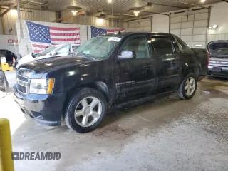 2008 Chevrolet Avalanche LTZ with VIN 3GNEC12008G191840, listed as a Copart auction lot 71584094 with 208,235 mi miles and Salvage Title. Bid and sale history available at carsss.com. Image 1.
