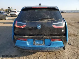 2017 BMW i3 with VIN WBY1Z8C3XHV895363, listed as a Copart auction lot 50173025 with 63,627 mi miles and Salvage Title. Bid and sale history available at carsss.com. Image 6.