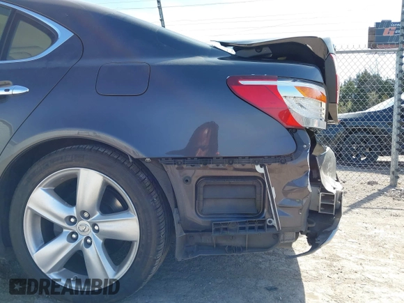 2010 Lexus LS 460 with VIN JTHBL5EF3A5099023, listed as a IAAI auction lot 41865321 with 136,845 mi miles and . Bid and sale history available at DreamBid. Image 19.
