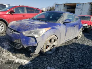 2012 Hyundai Veloster w/Black Int с VIN KMHTC6AD5CU058574, выставлен на аукционе Copart как лот 53179335 с пробегом 105 895 миль миль и Списание • Salvage title. История ставок и продаж доступна на DreamBid. Изображение 1.