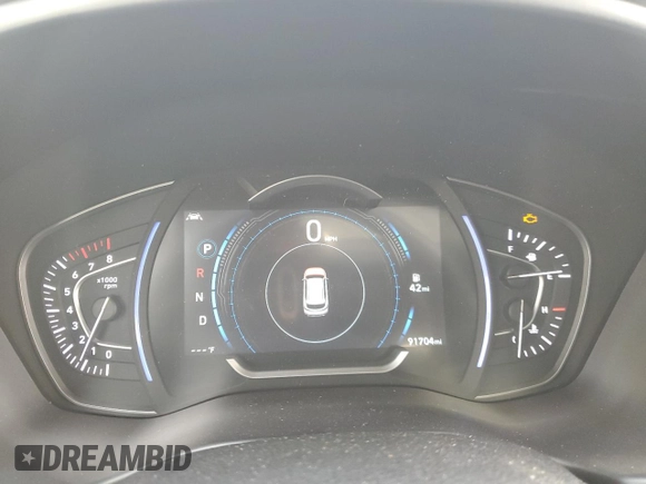 2020 Hyundai Santa Fe Limited with VIN 5NMS5CAA1LH144132, listed as a Copart auction lot 49504785 with 91,704 mi miles and Salvage Title. Bid and sale history available at carsss.com. Image 9.