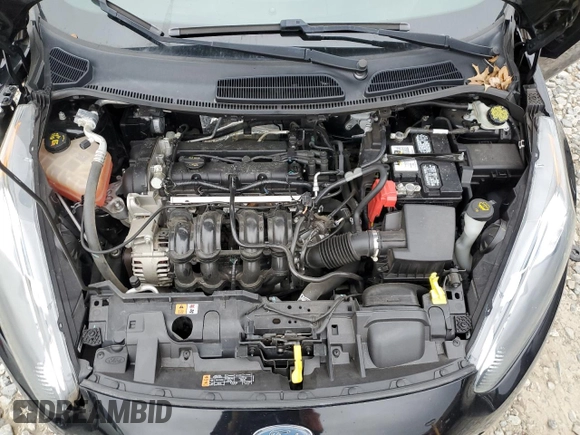 2018 Ford Fiesta SE with VIN 3FADP4EJ9JM105808, listed as a Copart auction lot 87927755 with 104,055 mi miles and Salvage Title. Bid and sale history available at DreamBid. Image 12.