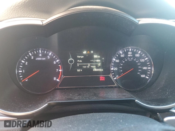 2015 Kia Optima SX Turbo with VIN 5XXGR4A66FG359679, listed as a Copart auction lot 50514525 with 108,355 mi miles and Clean Title. Bid and sale history available at carsss.com. Image 9.