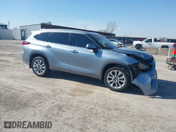 2023 Toyota Highlander L with VIN 5TDKDRAH9PS002343, listed as a IAAI auction lot 41607915 with 105,237 mi miles and . Bid and sale history available at DreamBid. Image 13.