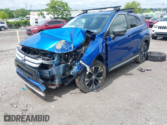 2019 Mitsubishi Eclipse Cross SE with VIN JA4AT5AA0KZ024307, listed as a IAAI auction lot 42368053 with 62,178 mi miles and . Bid and sale history available at DreamBid. Image 2.