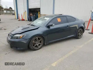2008 Scion tC Spec with VIN JTKDE167480242422, listed as a Copart auction lot 48716865 with 0 mi miles and Salvage Title. Bid and sale history available at carsss.com. Image 1.