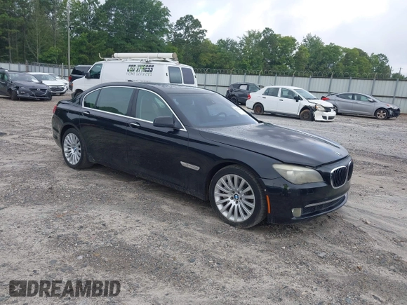 2010 BMW 7 Series 750Li with VIN WBAKB8C54ACY63650, listed as a IAAI auction lot 42756245 with 127,405 mi miles and . Bid and sale history available at DreamBid. Image 1.
