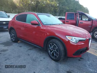 2019 Alfa Romeo Stelvio Ti Lusso z VIN ZASPAKBN0K7C39954, wystawiony jako Copart lot #75512994 z przebiegiem Nie podano mil oraz Szkoda całkowita • Salvage title. Historia ofert i sprzedaży dostępna na DreamBid. Obrazek 4.