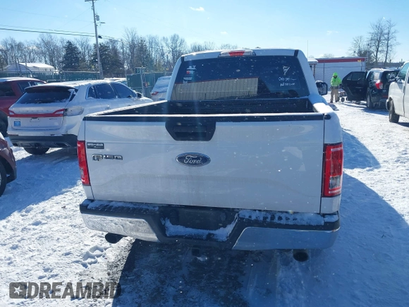 2016 Ford F-150 XL with VIN 1FTEW1CG9GKE76975, listed as a IAAI auction lot 41341159 with 126,256 mi miles and . Bid and sale history available at carsss.com. Image 16.