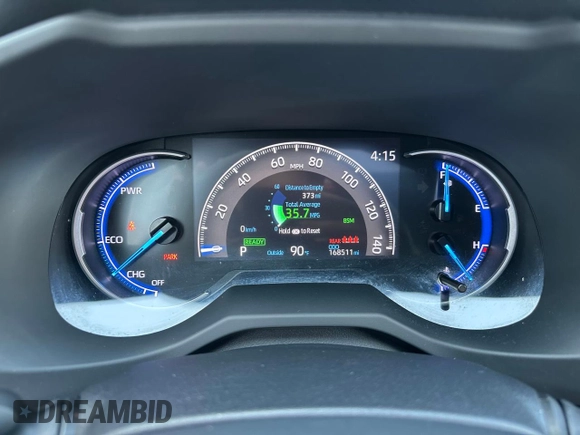 2019 Toyota RAV4 Hybrid XSE with VIN JTMEWRFV5KJ004893, listed as a Copart auction lot 65469735 with 168,511 mi miles and Clean title. Bid and sale history available at DreamBid. Image 8.