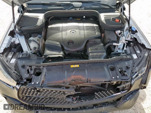 2024 Mercedes-Benz GLE 450 with VIN 4JGFB5KB8RB122828, listed as a Copart auction lot 61954615 with 9,329 mi miles and Salvage title. Bid and sale history available at DreamBid. Image 12.