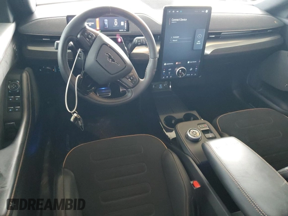 2021 Ford Mustang Mach-E GT with VIN 3FMTK4SEXMME01710, listed as a Copart auction lot 59741385 with 53,370 mi miles and Salvage title. Bid and sale history available at DreamBid. Image 8.