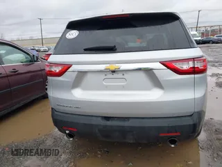 2020 Chevrolet Traverse LS with VIN 1GNEVFKW3LJ302044, listed as a IAAI auction lot 41211456 with 49,666 mi miles and . Bid and sale history available at DreamBid. Image 16.