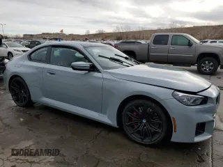 2024 BMW M2 with VIN 3MF13DM08R8D93985, listed as a Copart auction lot 85518864 with 16,109 mi miles and Salvage Title. Bid and sale history available at carsss.com. Image 4.