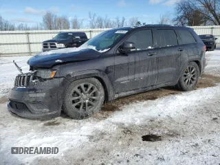 2018 Jeep Grand Cherokee High Altitude with VIN 1C4RJFCT4JC503379, listed as a Copart auction lot 44003615 with 155,458 mi miles and Clean Title. Bid and sale history available at carsss.com. Image 1.