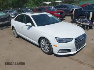 2017 Audi A4 Premium with VIN WAUANAF44HN002447, listed as a IAAI auction lot 42589741 with 71,960 mi miles and . Bid and sale history available at DreamBid. Image 1.