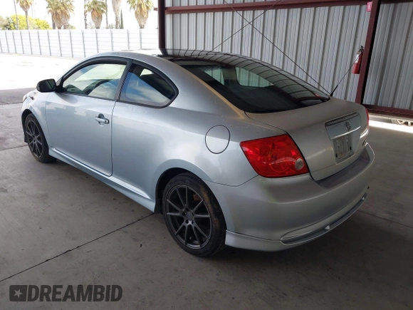 2007 Scion tC Spec with VIN JTKDE177270163067, listed as a IAAI auction lot 42058453 with 265,531 mi miles. Bid and sale history available at carsss.com. Image 3.
