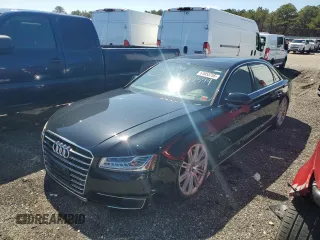 2016 Audi A8 L 3.0T with VIN WAU34AFD4GN012549, listed as a Copart auction lot 51053755 with 85,501 mi miles and Non Repairable. Bid and sale history available at carsss.com. Image 1.